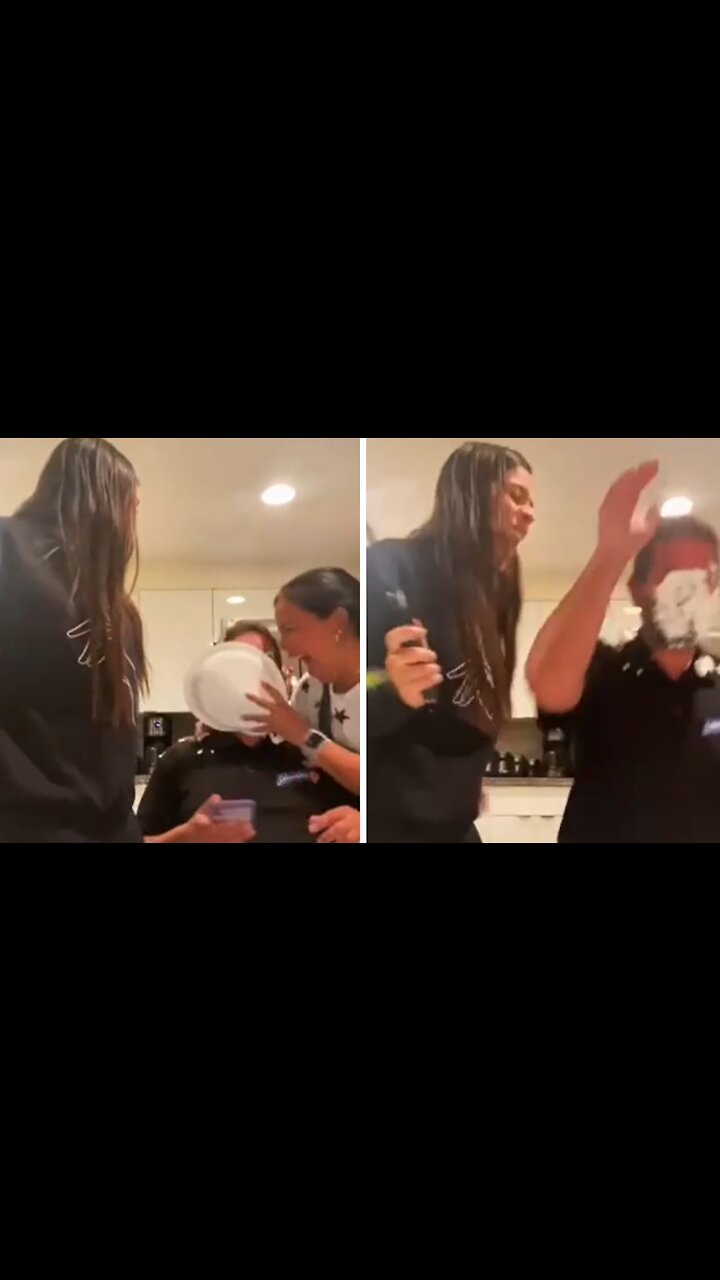 Dad Gets Whipped Cream In The Face For Hilarious Prank