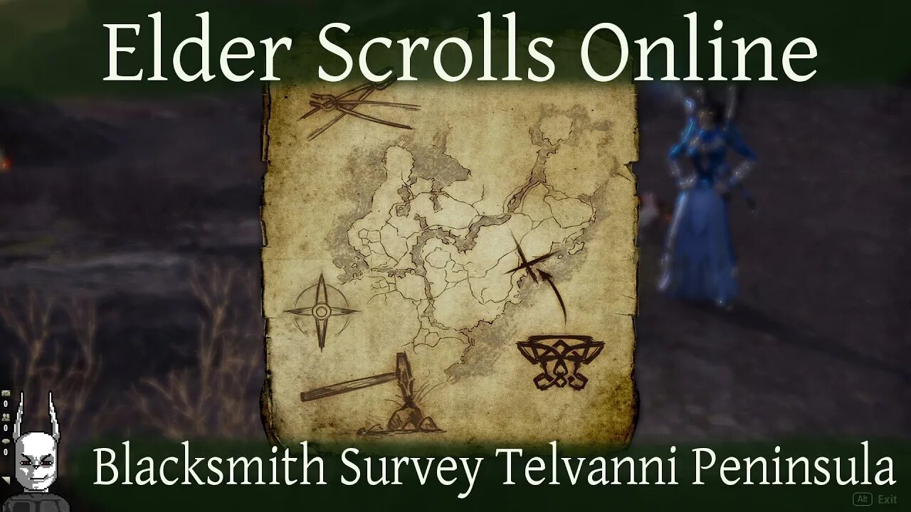 Blacksmith Survey Telvanni Peninsula Elder Scrolls Online Eso Necrom