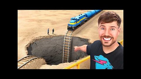 Epic Showdown: Train vs. Giant Pit | Who Will Triumph?