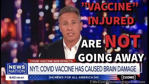 Cuomo Admits To Being "Vaccine" Injured