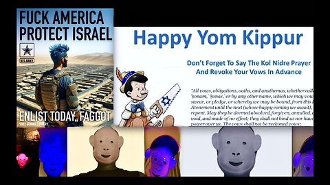 USA Military Die For Israel Yom Kippur Kol Nidre Prayer Absolves Jews Of All Vows Oaths Obligations