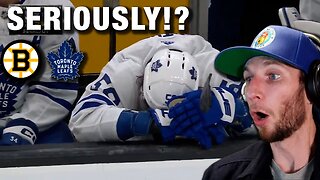 Oh No...Not AGAIN! (Bruins vs Maple Leafs Game 7 Reaction)