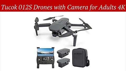 Tucok 012S Drones with Camera for Adults 4K