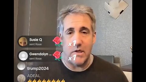 Sleazebag Lawyer Micheal Cohen On TikTok Accepting Donations For Talking Smack About Trump