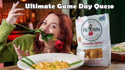 The Ultimate Chicken Queso for Super Bowl Game Day || Brain Pitcher & Kayla Caulfield ||