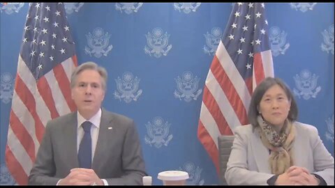Antony J. Blinken and United States Trade Representative Katherine Tai host a virtual ministeria