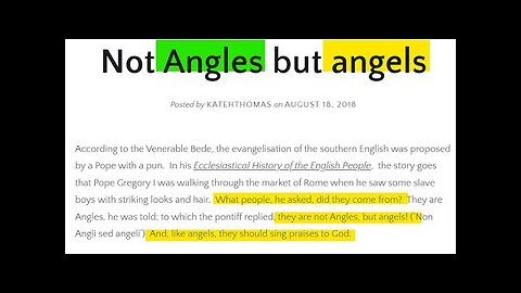 LANGUAGE Of (ANGLES - Play on ANGELS ) "Do You Speak ENG-Lish"? BEYOND COMPREHENSION-L.O.A. PART 2