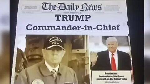 President Donald J Trump - Real Commander in Chief