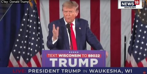 Donald Trump LIVE | Trump On Economy, Immigration At Waukesha | Trump's Bid To Win Back Wisconsin