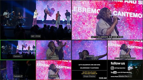 Production Multiview | Church Broadcast | Blackmagic Design | Sunday Service