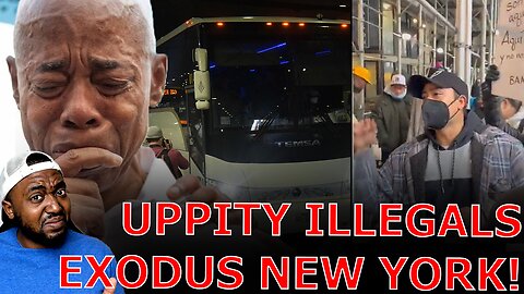 Eric Adams EMBARRASSED As UPPITY Illegal Immigrants REJECT Shelters And EXODUS NYC For Canada!