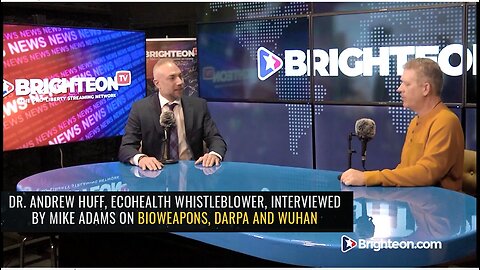 Dr. Andrew Huff, EcoHealth whistleblower, interview on bioweapons, DARPA and Wuhan
