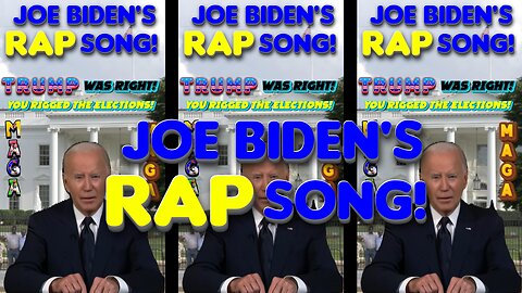 Joe Biden Sings A Rap Song! The F Guy Can Sing!!!! Are You For Joe Or Trump?