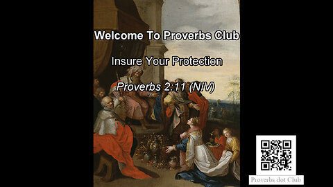 Insure Your Protection - Proverbs 2:11