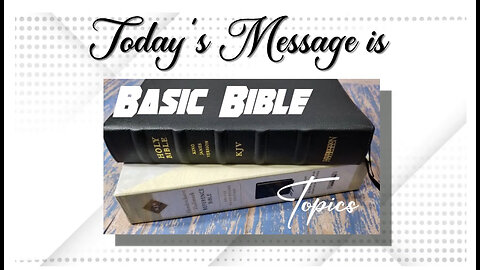 "The World To Come" "Basic Bible Topics"