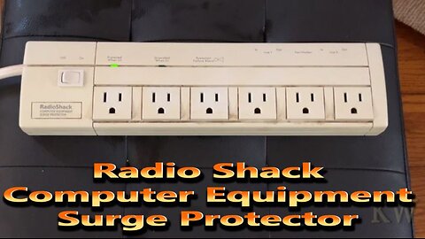 Radio Shack Computer Equipment Surge Protector