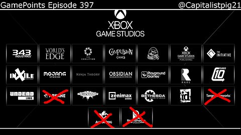 Xbox Purges Arkane, Tango, and Others ~ GamePoints 397