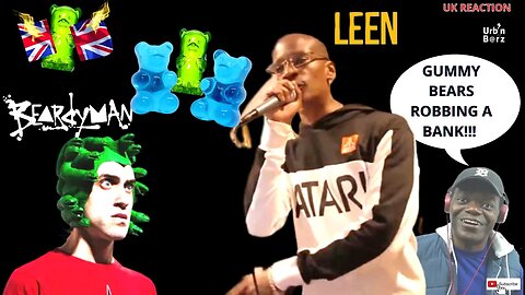 🇬🇧🔥 THIS IS INSANE!!! Urb’n Barz reacts to BEARDYMAN and LEEN - Gummi Bears Robbing a Bank!!! 🔥