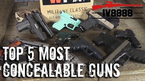 Top 5 Most Concealable Handguns