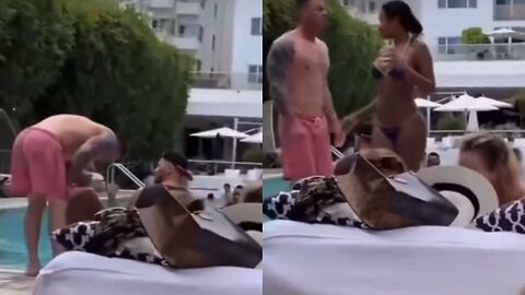 Guy Finds His Girl with Another Man on the Vacation He Paid For