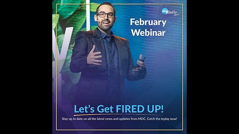 Get fired up 🔥February 2nd Special Corporate Webinar with our CEO & Founder Josh Zwagil.