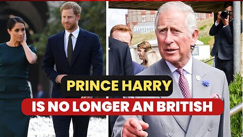 Prince Harry 'No Longer British' | Meghan Markle In 'Sticky Situation' | News Today | UK |