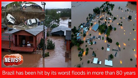 At least 39 dead, 68 missing in Brazil's worst floods in more than 80 years