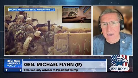 THE TRUTH ⭐⭐⭐ General Michael Flynn (Hero) - In Steve Bannon War Room (5.2.24) www.flynnmovie. com/warroom