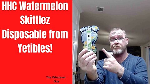 HHC Watermelon Skittlez Disposable from Yetibles!