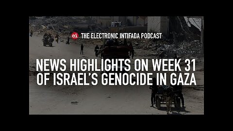 News highlights on week 31 of Israel's genocide in Gaza, with Nora Barrows-Friedman