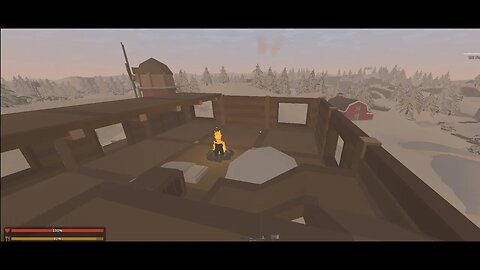 Unturned Gameplay - A6 Polaris - Normal difficulty - Part 8 - Building a home at Sawmill location