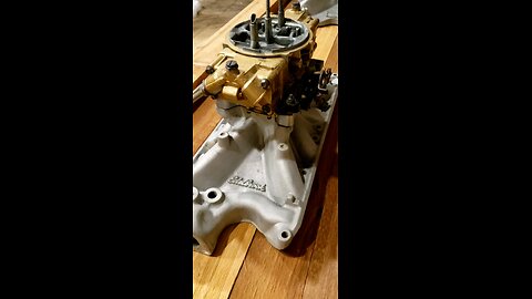 Edelbrock Torker 289 intake "Man Art"