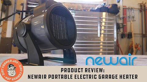 Product Review: Newair Portable Ceramic 120v Electric Garage Heater - NGH160GA00