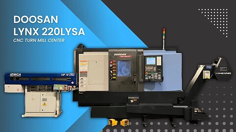 DOOSAN LYNX 220LYSA CNC TURN MILL CENTER SKU 2409 – MachineStation