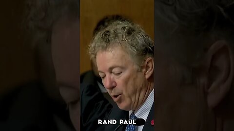 Rand Paul, Does That State Department Fund Coronavirus Research In China