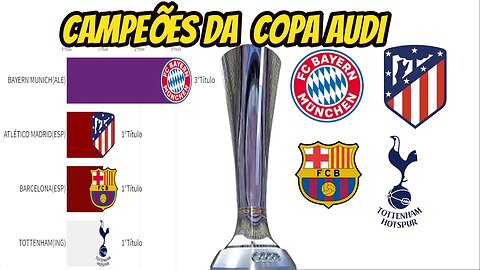 CAMPEÕES DA AUDI CUP(2009-2019)