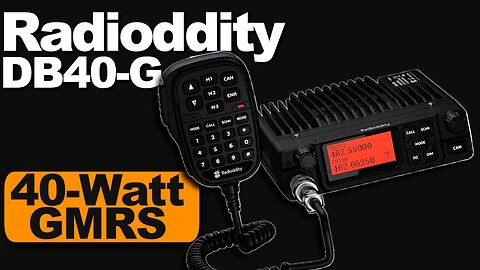 Radioddity DB-40G GMRS Mobile Radio Review