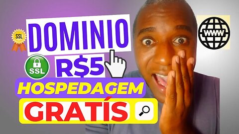 Descubra como Registrar um domínio | Hospedar um site gratis | 2023