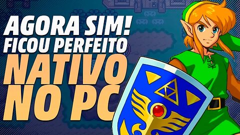 EXCLUSIVO DA NINTENDO AGORA NO PC! Zelda: A Link to the Past decompilado! Adeus emuladores!!