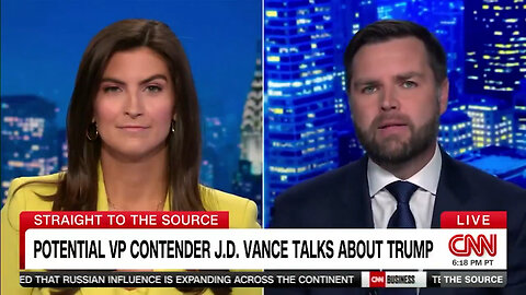 Oof! J.D. Vance Leaves CNN's Kaitlan Collins Speechless Blasting Fraudulent Trials Against Trump