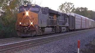 CSX I138 Intermodal Train from Creston, Ohio September 23, 2023