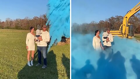 Expecting Couple Have Super Creative Gender Reveal