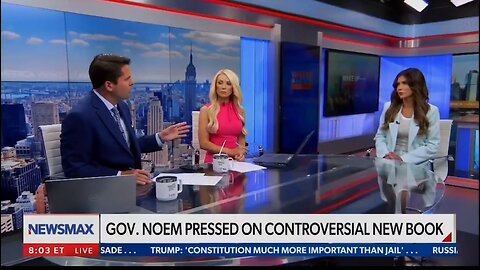 Kristi Noem gets Grilled by Newsmax