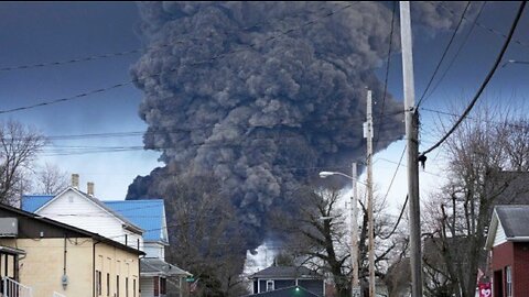 SHOCKING FOOTAGE: Ohio Train Releases Toxic Chemicals, 'We Basically Nuked a Town' [GRAPHIC]