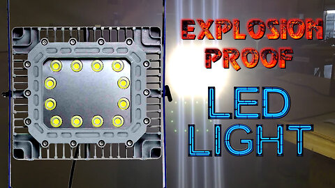 150W Explosion Proof LED Light - Base Stand w/ Magnetic Feet