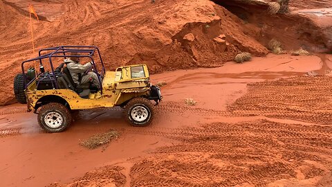 Willys Jeep Wheeling Milts Mile - Winter Jamboree 2023