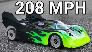 Worlds Fastest RC car 208 MPH