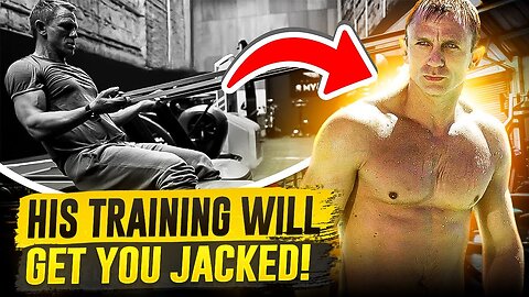 Daniel Craig's Secret To Getting Ripped For James Bond! l Full Workout Plan!