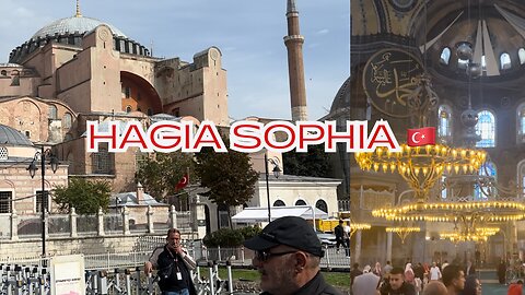 🕌 Inside the INCREDIBLE Hagia Sophia Mosque - ISTANBUL! 🇹🇷