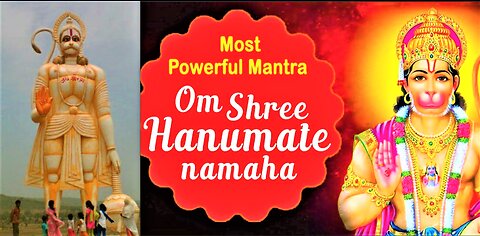 MANTRA FOR PROTECTION & STRENGTH IN DIFFICULT TIMES TO HANUMAN-DEFENDER OF RIGHTEOUSNESS & VIRTUE*
